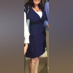 Chaps Royal Blue Dress
